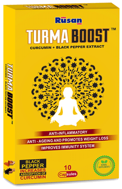 TurmaBoost Turmeric Curcumin&nbsp;and&nbsp;Piperine&nbsp;Extract Capsule